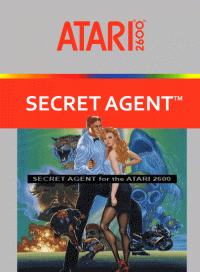 Secret Agent Atari 2600 US box art